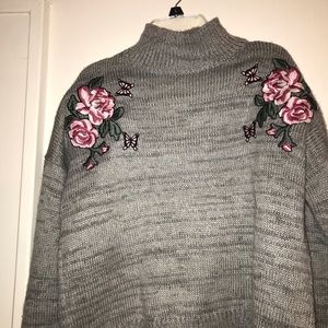 turtleneck cropped sweater